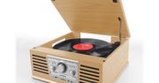Retro gramofon na winyle i Mp3