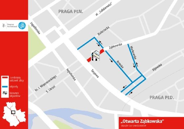 Festiwal Otwarta Ząbkowska, NightSkating oraz weekendowe frezowania. Gdzie pojawią się utrudnienia?