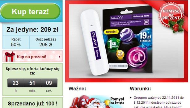 Play w Grouponie (fot.: groupon.pl)