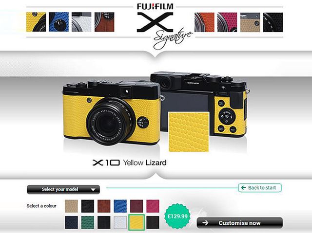 Fujifilm pozwala wybrać skórkę do aparatu