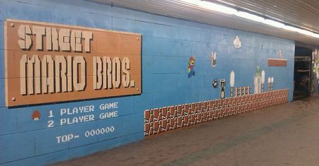 Streetartowy Mario. W Szczecinie