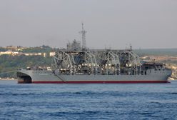 Rosjanie próbują wydobyć tajne dokumenty i rakiety z wraku "Moskwy"