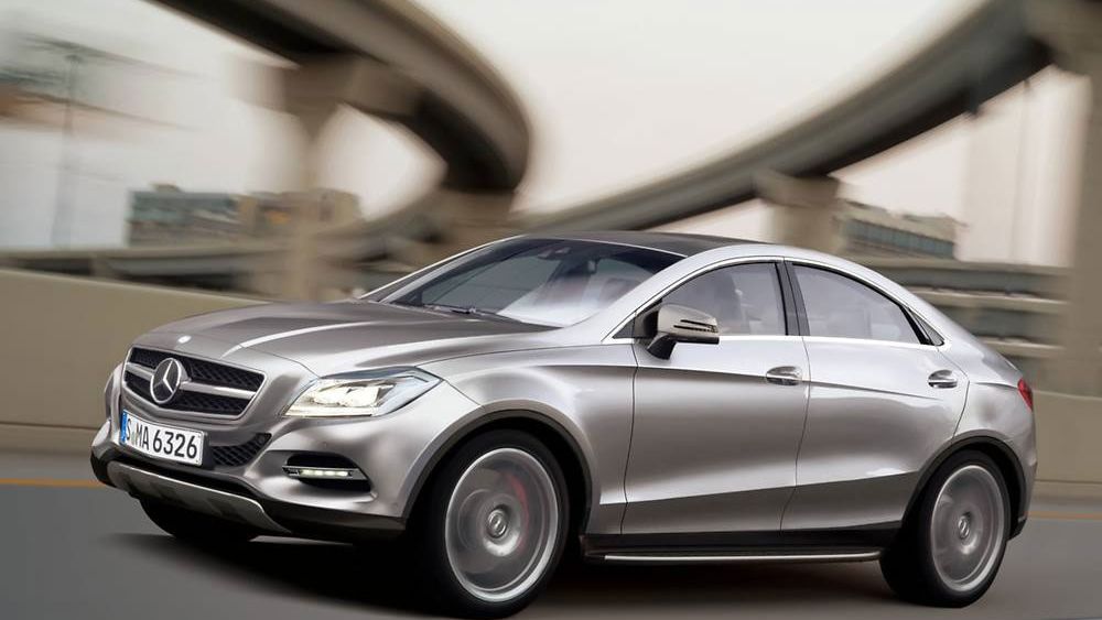 Mercedes MLC - wizualizacja