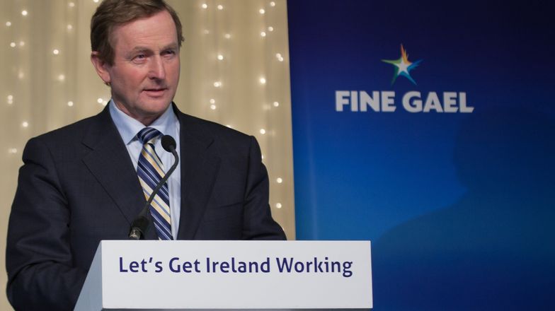 Na zdjęciu premier Irlandii Enda Kenny
