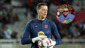 Przyleciał na mecz Barcelony. "Hej Szczęsny, będę miał sprawę"