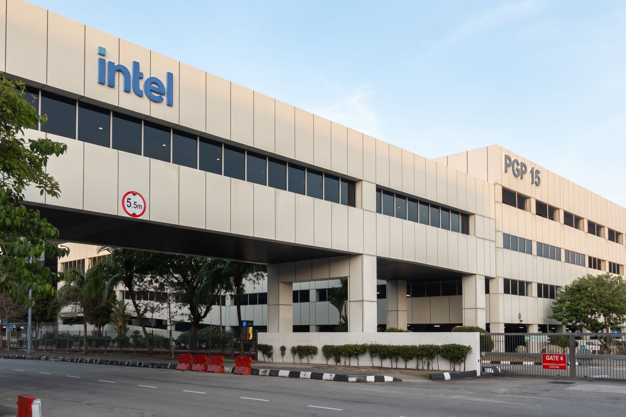 Intel PG 15 facility in , Penang, Malaysia. (Photo by: ruelleruelle/UCG/Universal Images Group via Getty Images)