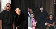 UBRANA Bianca Censori "przyłapana" z dziećmi Kanye Westa i Kim Kardashian. Fajna rodzinka?