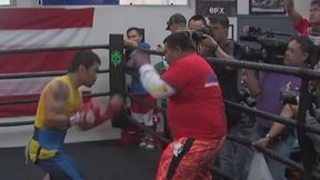 Pacquiao w centrum uwagi. Dał próbkę swoich umiejętności...