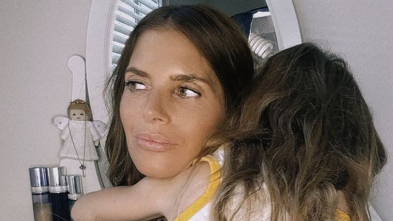 Weronika Rosati z córką