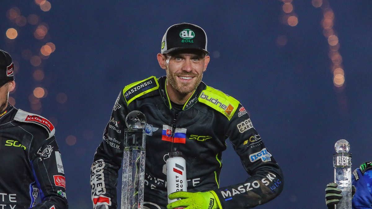 Martin Vaculik na podium