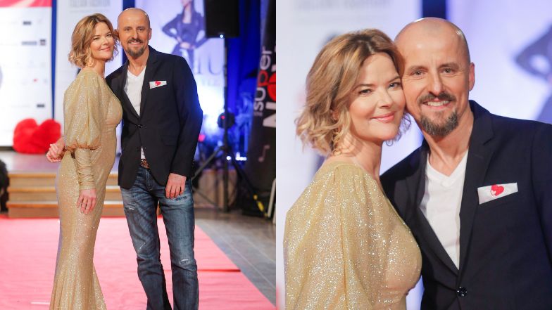 Celebrytki brylują z partnerami na walentynkowej imprezie