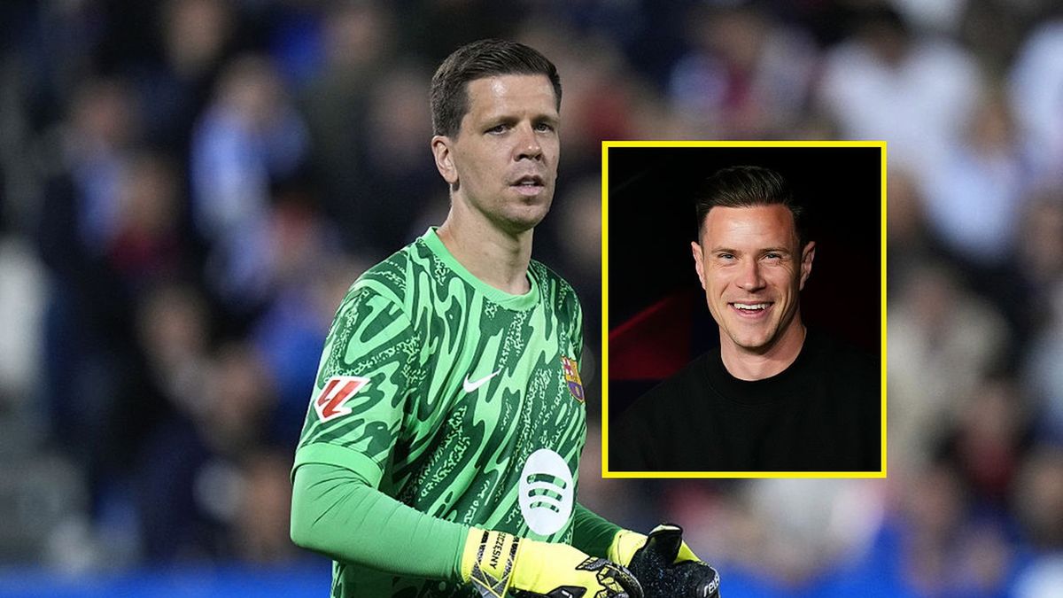   / Image Photo Agency/Getty Images i Jose Breton/Pics Action/NurPhoto via Getty Images / Na zdjęciu: Wojciech Szczęsny i Marc-Andre ter Stegen (w ramce)