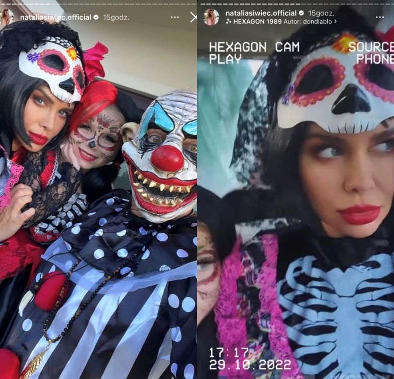 Natalia Siwiec pokazała, jak spędza Halloween w Tulum
