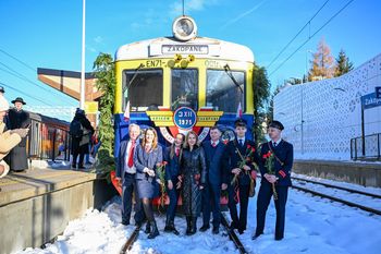 Zakopane: Retro pociąg EN71-001 znów wjechał do miasta
