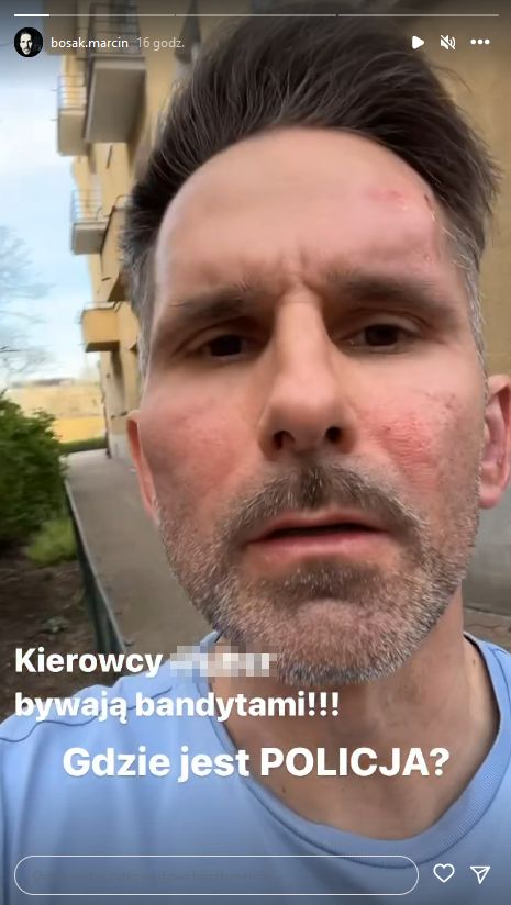 Marcin Bosak został pobity