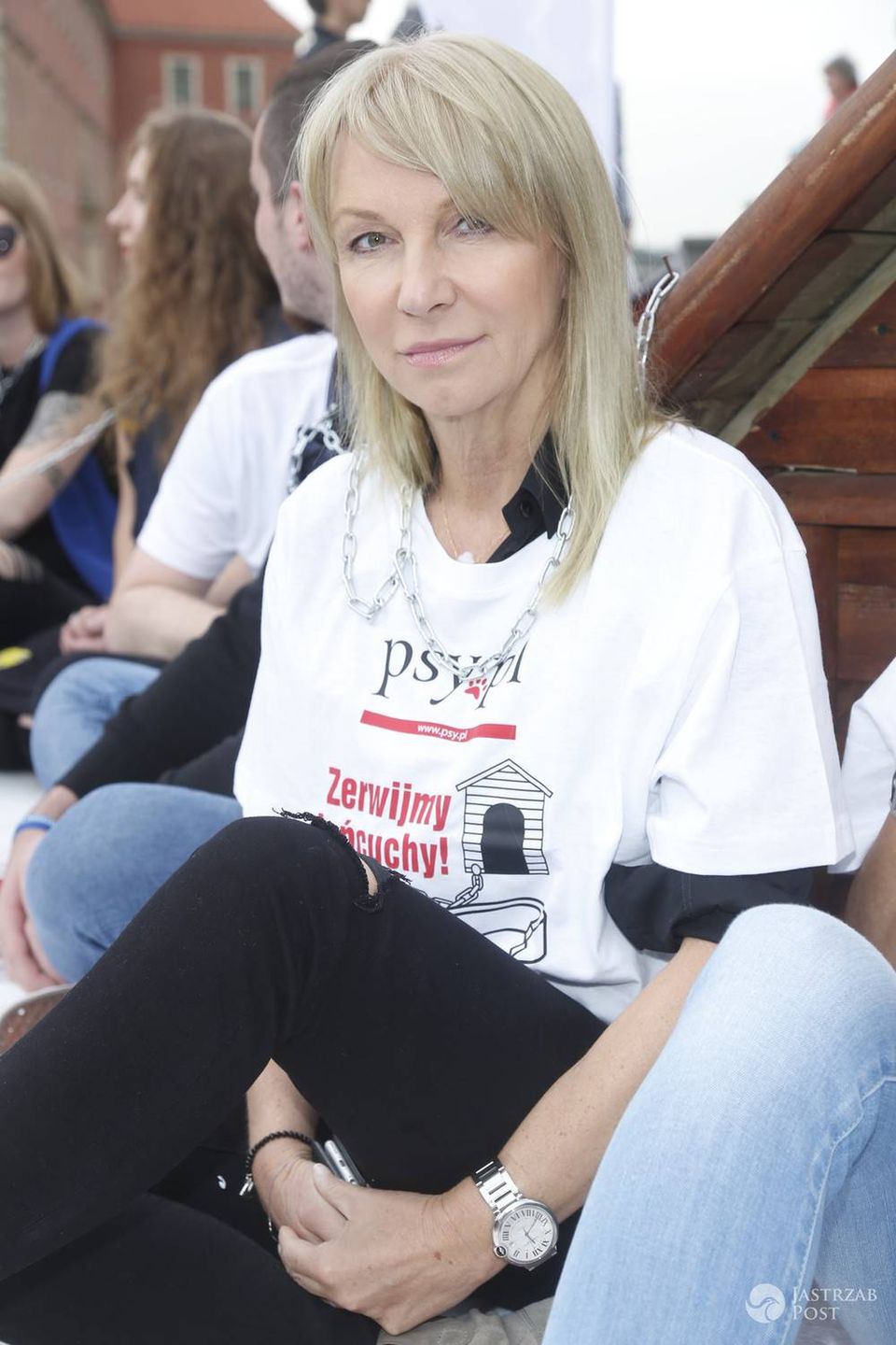 Mariola Bojarska-Ferenc - akcja Zerwijmy łańcuchy 2016