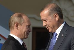 Historyczne spotkanie Putina z Erdoganem. "Turcja powinna wystąpić z NATO, co pewnie nastąpi"