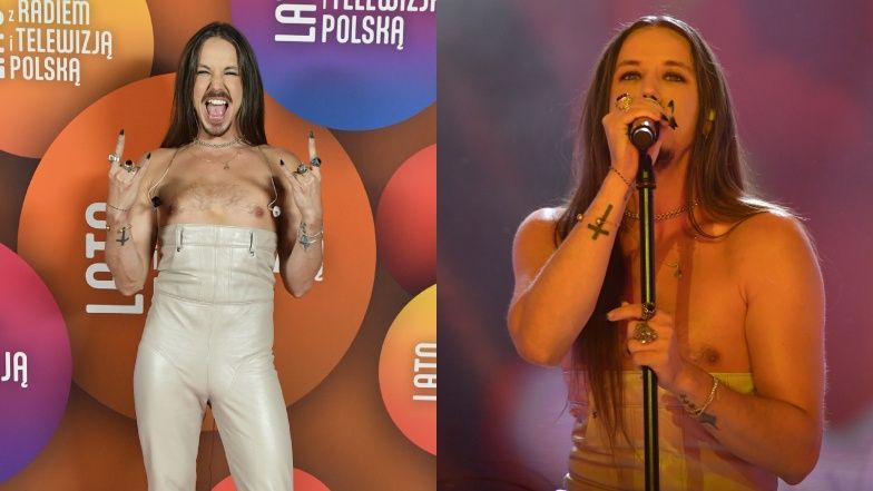 Michał Szpak brylował na scenie w Lublinie