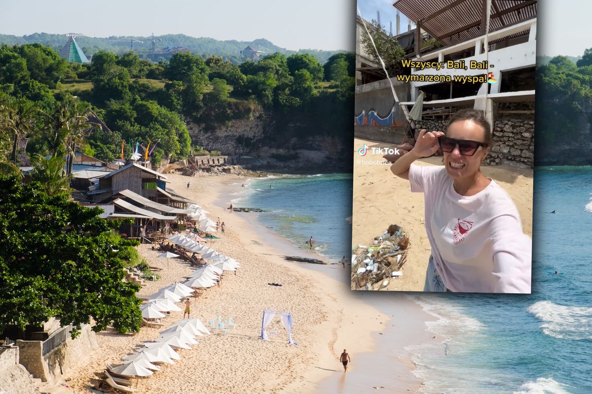 Polka pokazała, jak wyglądają plaże na Bali 