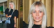 Wytworna Agnieszka Woźniak-Starak z torebką Balenciagi za 8 tysięcy zadaje szyku na premierze filmu (ZDJĘCIA)