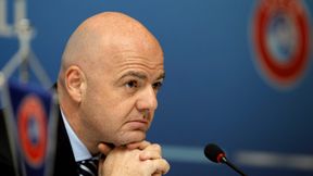 Gianni Infantino: UEFA pokazuje władzom FIFA czerwoną kartkę