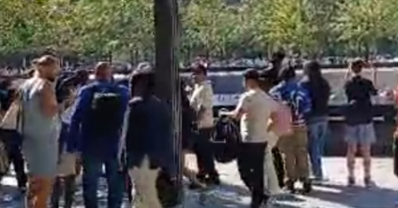 Wideo z Nowego Jorku. Niektórzy wciąż płaczą