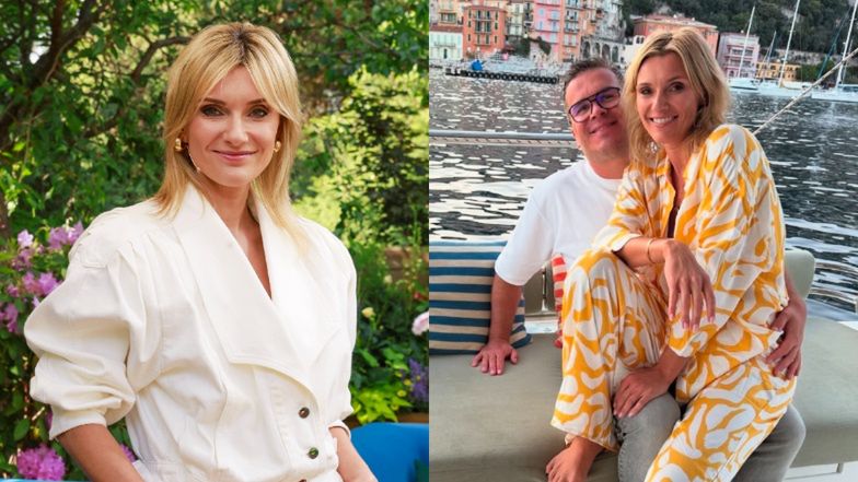 Anna Lewandowska z TVP pokazała męża 