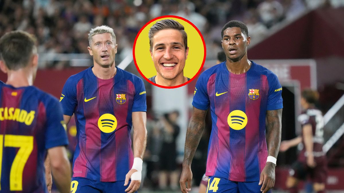 Getty Images / Koji Watanabe / YouTube /  Wilka Piłka  / Na zdjęciu: Robert Lewandowski, Cezary Wilk i Marcus Rashford