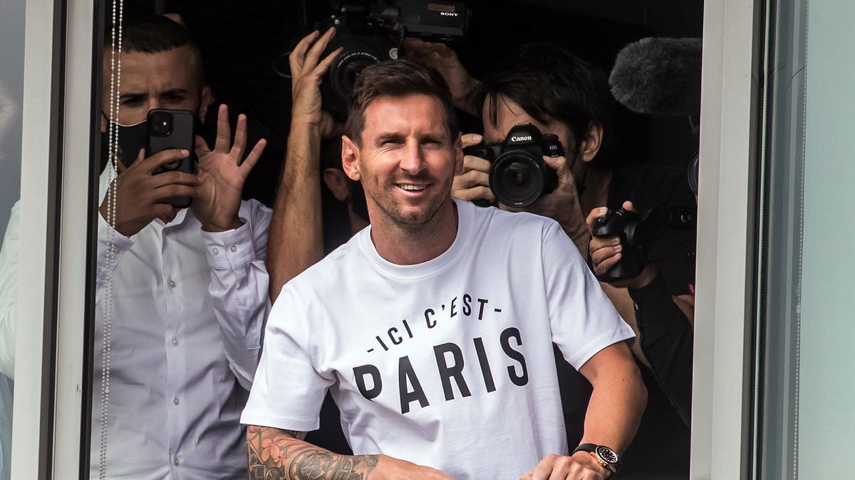 PAP/EPA / CHRISTOPHE PETIT TESSON / Na zdjęciu: Lionel Messi