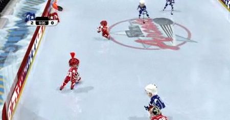 Rozgrywka: 3 on 3 NHL Arcade