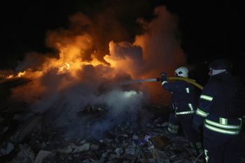 Nocny atak dronów na port w Izmaile. Uszkodzony statek pod banderą Panamy