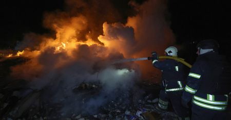 Nocny atak dronów na port w Izmaile. Uszkodzony statek pod banderą Panamy