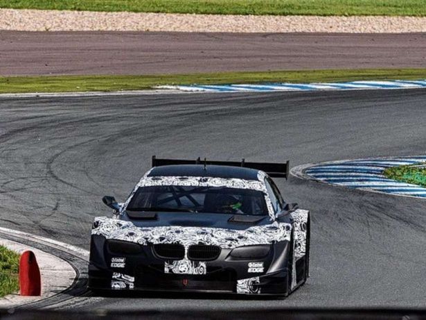 BMW M3 DTM przyłapane podczas testów na Motorsport Arena Oschersleben