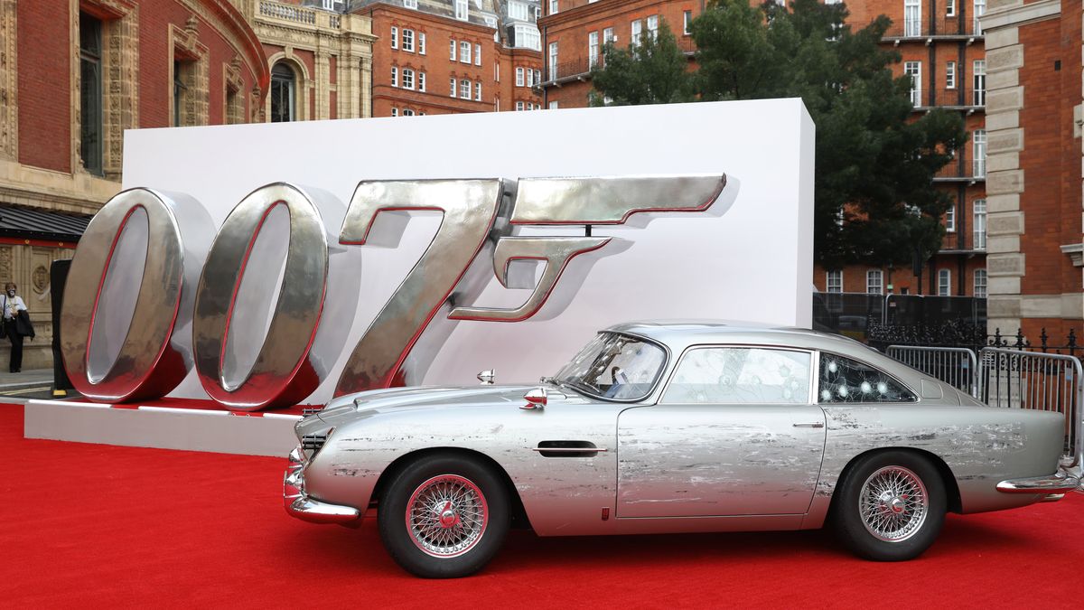 Aston martin DB5 z "Nie czas umierać"