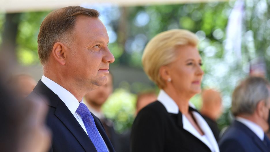 Andrzej Duda i Agata Korhauser-Duda