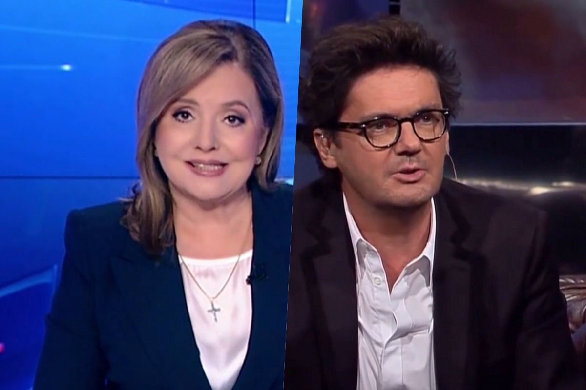 "Wiadomości" uderzyły w TVN. Dostało się m.in. Kubie Wojewódzkiemu