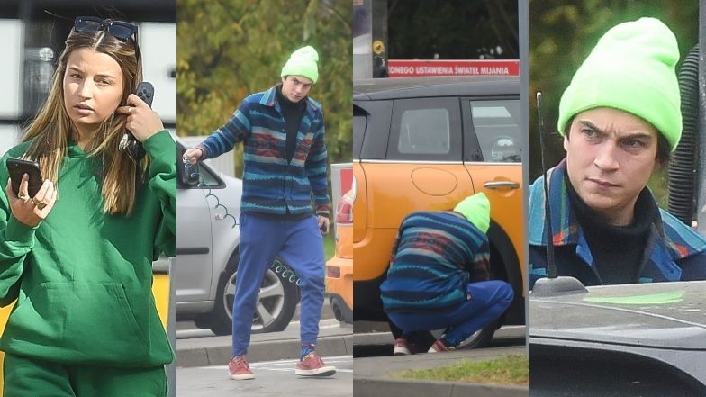 Nikodem Rozbicki pompuje koło Julii Wieniawie