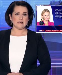 Barbara Kurdej-Szatan zamieściła wulgarny wpis. TVP już do niej się nie przyznaje