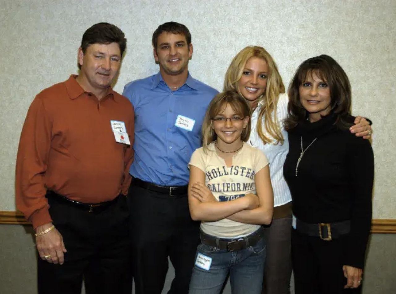 Britney Spears z rodziną