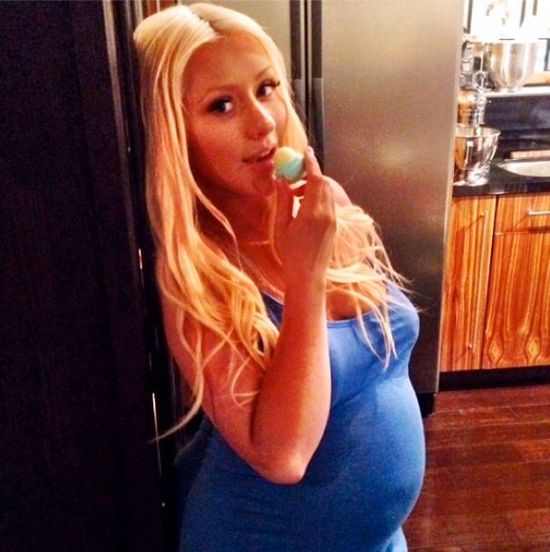 Christina Aguilera w ciąży