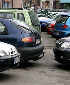 Nieprawidłowe parkowanie