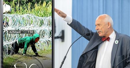 Korwin-Mikke: "Humor na weekend. Nowa gra "Uchodźca GO""