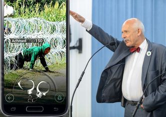 Korwin-Mikke: "Humor na weekend. Nowa gra "Uchodźca GO""