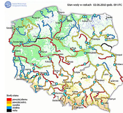 Sytuacja powodziowa w Polsce - sprawdź najnowsze dane