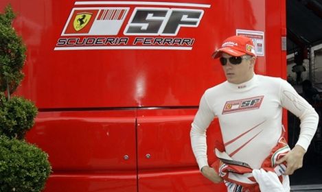 Raikkonen: Kubica mnie wypchnął