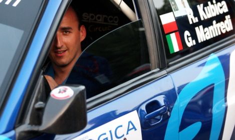 Kubica zaskoczył swojego pilota