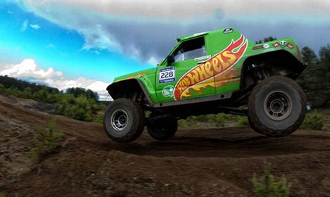 Team Hot Wheels na 2-gim miejscu w rajdzie Baja Challenge!