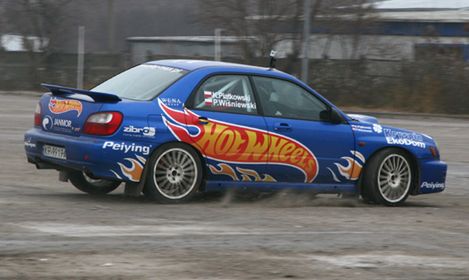 Rajd Barbórka: Piątkowski w Team Hot Wheels