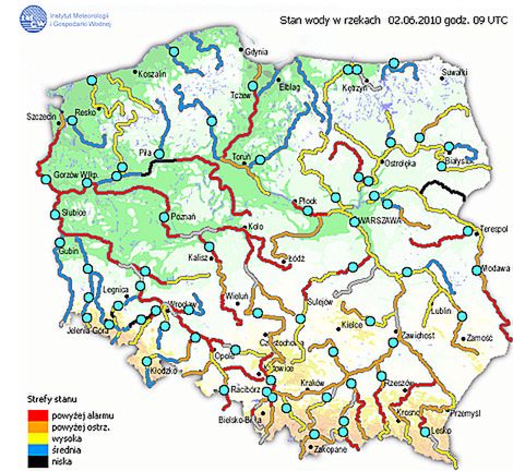 Sytuacja powodziowa w Polsce - sprawdź najnowsze dane