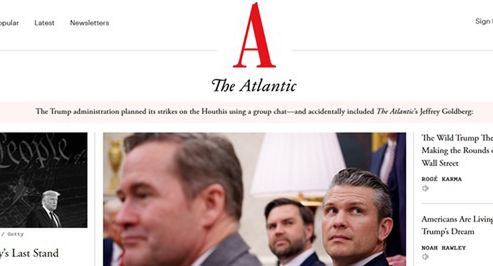“The Atlantic”: tajne plany amerykańskiej operacji omyłkowo trafiły do dziennikarza